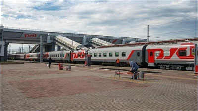 Изрображение 'В 2024 году планируется возобновить движение поезда Ташкент-Казань'