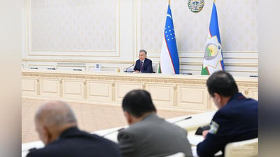 'Ўтган 8 ойда юртимизга хориждан 4,3 миллион турист келди, улардан 1,4 миллиард доллар тушум бўлди - президент'ning rasmi