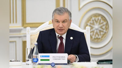 'Ўзбекистон президенти Қирғизистонда бўлиб ўтаётган МДҲ саммитида бир қанча ташаббусларни илгари сурди'ning rasmi
