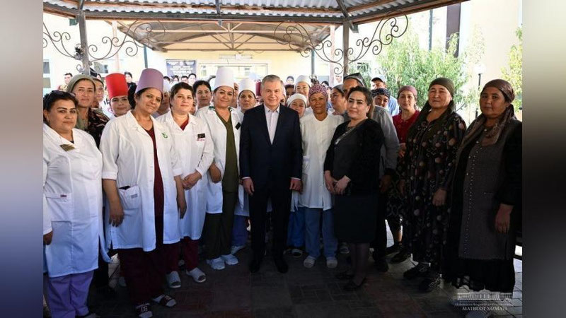'Qarshi tumanida yangi shifoxona quriladi'ning rasmi