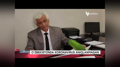 'O`zbekistonda koronavirus aniqlanmadi (Video)'ning rasmi