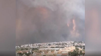 Изрображение 'Уже более 180 человек пострадали из-за лесных пожаров в Турции (видео)'