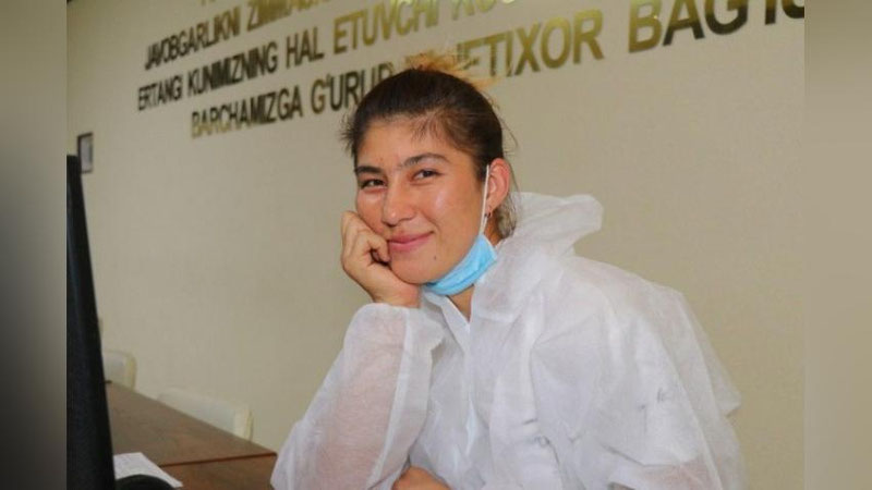 Изрображение 'Девушка, поколотившая двух мужчин в Намангане, рассказала об инциденте'