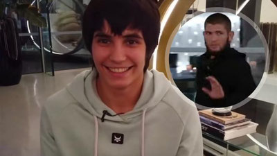 Изрображение 'Нурмагомедов пожелал удачи первой девушке-бойцу из Узбекистана в UFC (видео)'