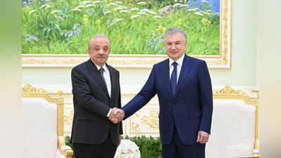 'Turk kompaniyasi raisi Prezidentni 5 milliard dollardan ziyod bo`lgan yangi loyihalari bilan tanishtirdi'ning rasmi