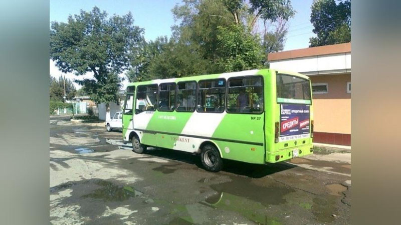 Изрображение 'В районе международного аэропорта в Ташкенте начали курсировать два бесплатных автобуса'