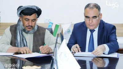 Изрображение 'Узбекистан и Афганистан подписали контракт на поставку электроэнергии'