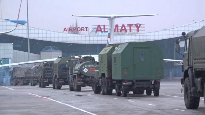 Изрображение 'Миротворческий контингент ОДКБ полностью выведен с территории Казахстана'