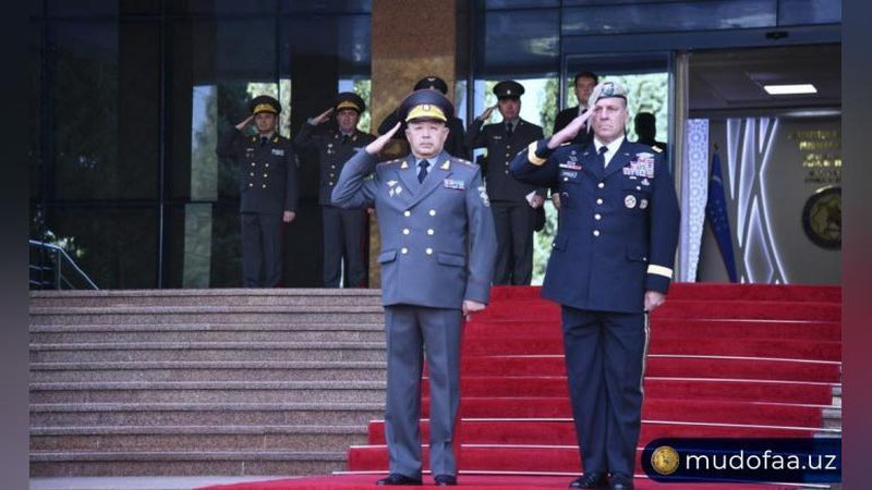 'AQSh qo`mondoni Maykl Kurilla O`zbekistonga keldi'ning rasmi