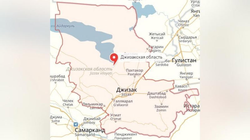 Изрображение 'В Джизакской области произошло землетрясение'