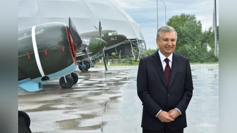 'Prezident G`alaba bog`idagi Shon-sharaf muzeyini ko`zdan kechirdi'ning rasmi