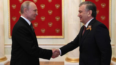 'O`zbekistonda saylov natijalari e`lon qilinmasdan avval Putin Mirziyoevni g`alaba bilan tabrikladi — OAV'ning rasmi