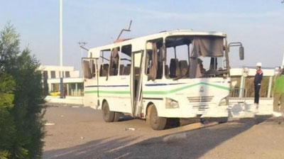 'Қашқадарёда автобуснинг газ баллони портлаши оқибатида касалхонага 24 нафар бемор олиб келинди'ning rasmi