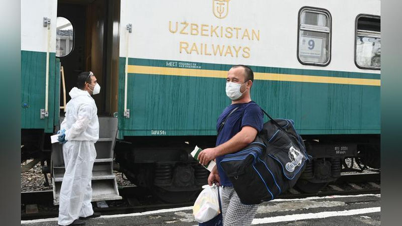 'O`zbekiston Rossiyadagi migrantlarni olib kelish uchun poezd qatnovini yo`lga qo`yadi'ning rasmi