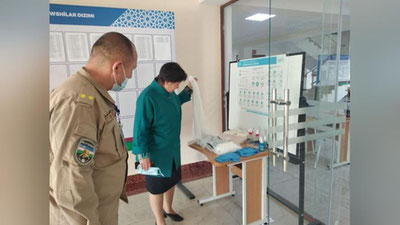 'Hibsxonalarda saylovchilarga yaratilgan sharoitlar qoniqarlimi? Ombudsman vakili Qoraqalpog`istonni ko`zdan kechirdi'ning rasmi