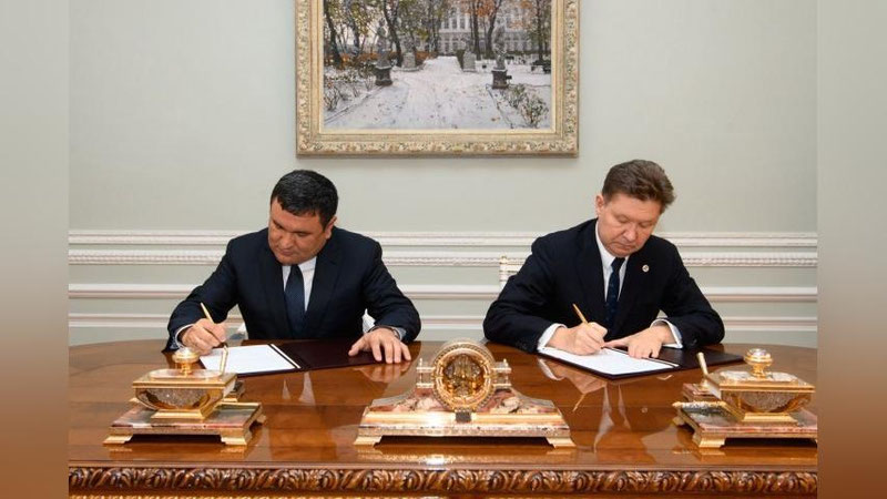 'Ўзбекистон “Газпром” билан газ таъминоти ҳамда ташиш соҳасида ҳамкорликни янада ривожлантиради'ning rasmi