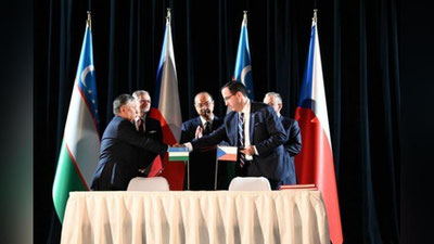 'Ўзбекистон-Чехия бизнес форуми доирасида икки томонлама муҳим ҳужжатлар имзоланди'ning rasmi