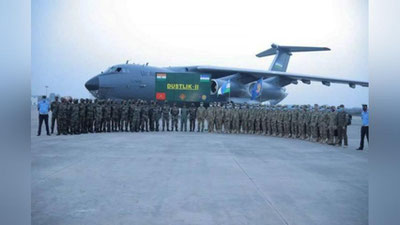 Изрображение 'Узбекские военнослужащие участвуют в совместных с индийской стороной учениях (фото)'