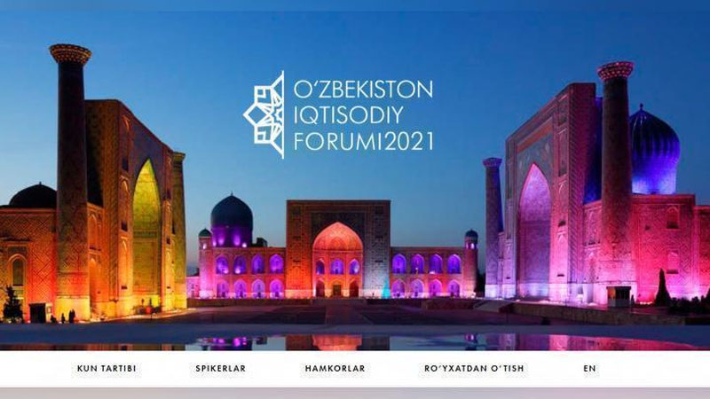 'Toshkentda O`zbekiston iqtisodiy forumi bo`lib o`tadi'ning rasmi
