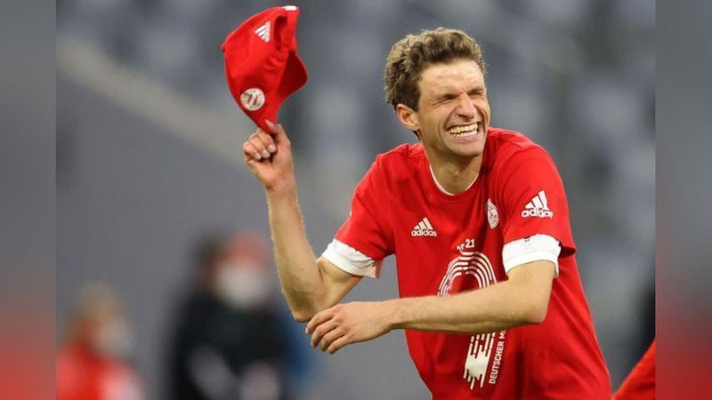 'Мюллер «Аугсбург»га қарши ўйинда Ди Мария ва Ўзилнинг рекордини такрорлади'ning rasmi