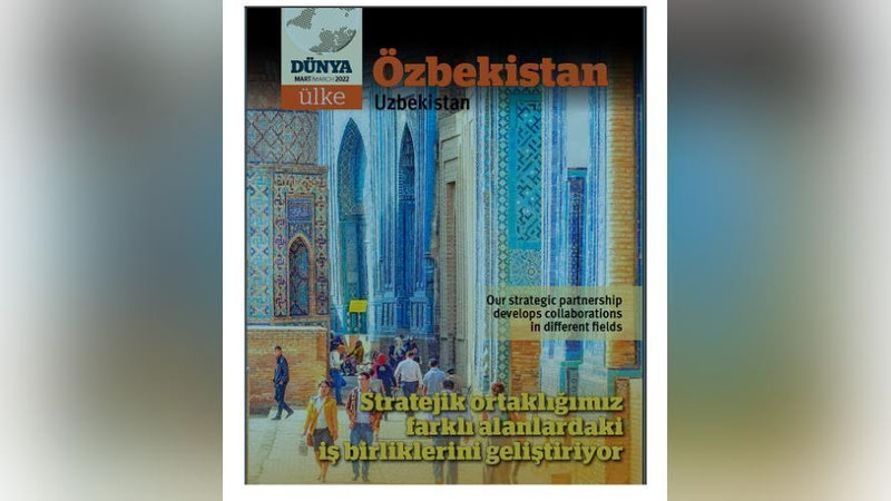 'Нуфузли турк газетасининг Ўзбекистон-Туркия иқтисодий муносабатларига бағишланган махсус сони чоп этилди'ning rasmi