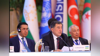 Изрображение 'Владимир Норов выступил на антитеррористическом форуме в Душанбе'