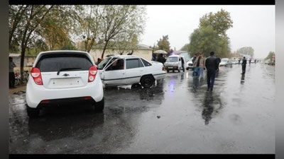 Изрображение 'В Джамбае в ДТП погибли 2 человека, в том числе младенец, которого везли из роддома'
