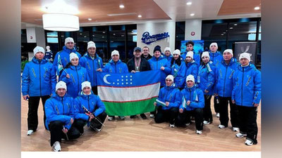 Изрображение 'Команда Узбекистана приняла участие в открытии зимней Универсиады в США (видео)'