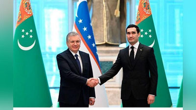 'Shavkat Mirziyoev Turkmaniston Prezidenti bilan telefonda gaplashdi'ning rasmi