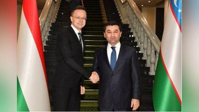 Изрображение 'Главы МИД Узбекистана и Венгрии провели встречу в Ташкенте'