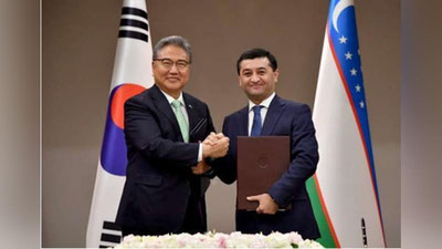 Изрображение 'Узбекистан и Корея подписали соглашение по сотрудничеству в вопросах изменения климата'