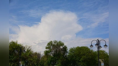 'Bugun O`zbekiston bo`ylab havo o`zgarib turadi, ba`zi joylarda yomg`ir yog`ishi mumkin'ning rasmi