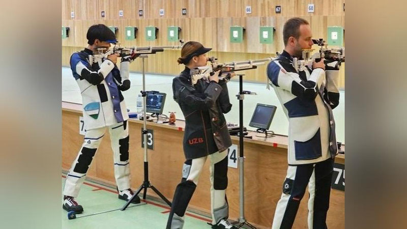 'Ўзбекистон мерганлари Озарбайжонда "Париж-2024" йўлланмалари учун курашади'ning rasmi