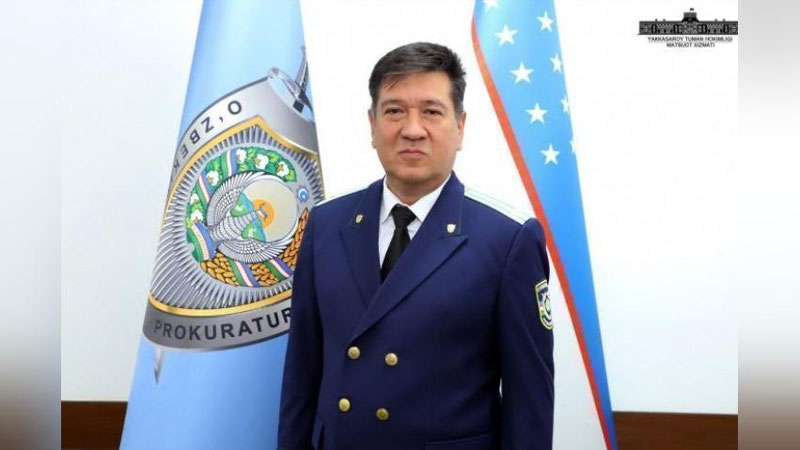'Yakkasaroy tumaniga yangi prokuror tayinlandi'ning rasmi