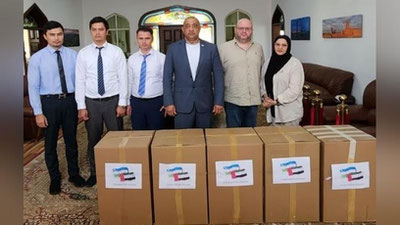 'Dubaydagi vatandoshlar O`zbekistondagi ijtimoiy ko`makka muhtoj aholi uchun insonparvarlik yordamini yubordi'ning rasmi
