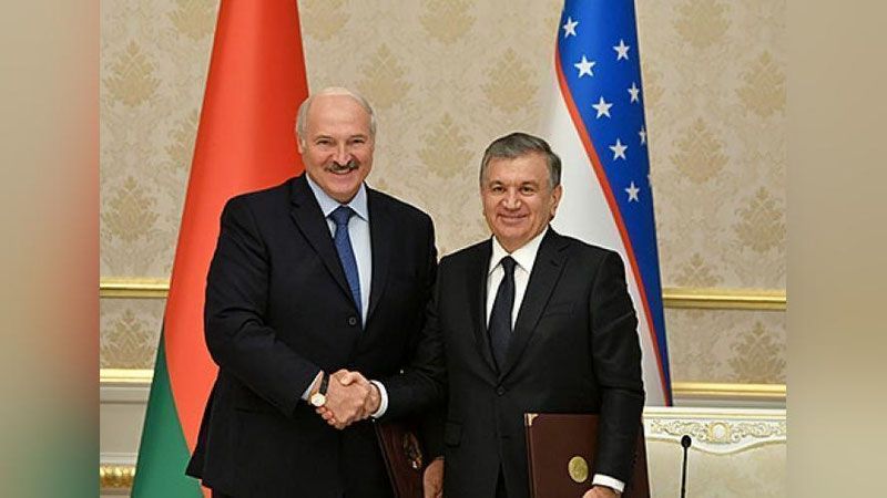 'Aleksandr Lukashenko O`zbekistonga rasmiy tashrif bilan kelmoqda'ning rasmi