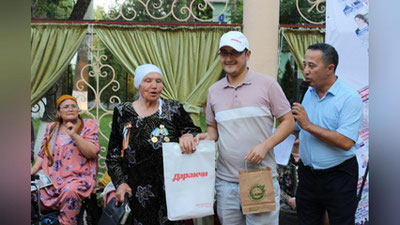 Изрображение '"Даракчи" с народом и среди народа: праздник в санатории "Чинабад" (фото)'