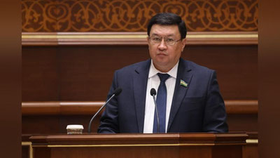 'Senat Eron bilan mahkumlarni topshirish to`g`risidagi Shartnomani ratifikasiya qilish haqidagi Qonunni ma`qulladi'ning rasmi