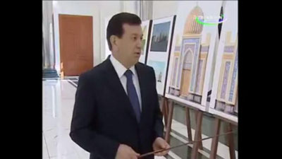 '​Shavkat Mirziyoev O`zbekistonning Birinchi Prezidenti xotirasiga barpo etiladigan loyihalar bilan tanishdi 'ning rasmi