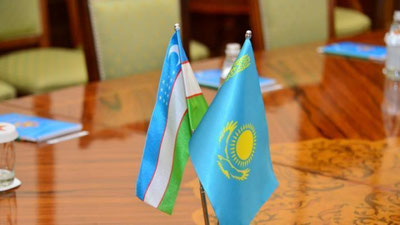 'O`zbekiston va Qozog`iston hukumat delegasiyalari uchrashuv o`tkazdi'ning rasmi