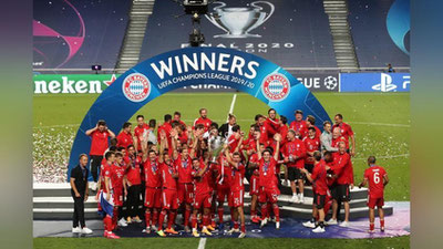 Изрображение '«Бавария» выиграла Лигу Чемпионов'