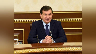 '​O`zbekiston Prezidenti "Jeneral Elektrik" kompaniyasi vise-prezidentini qabul qildi'ning rasmi