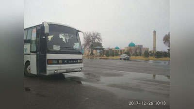 '“UMRA-2018” MAVSUMINING 700 NAFAR ZIYoRATChISI SAMARQANDDAGI MUQADDAS QADAMJOLARNI ZIYoRAT QILIShADI'ning rasmi