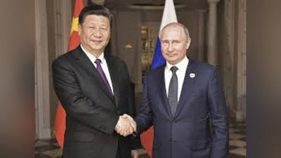 'Si Szinpin Rossiya Federasiyasiga etib keldi'ning rasmi