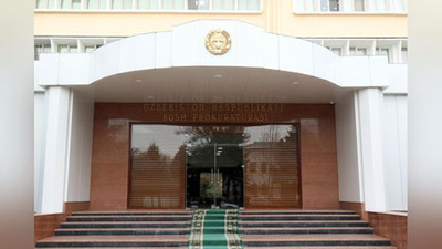 'Бош прокуратура: Собиқ прокурор ёрдамчиси Мирзаев ва унинг оиласидан жабр кўрганлар диққатига'ning rasmi