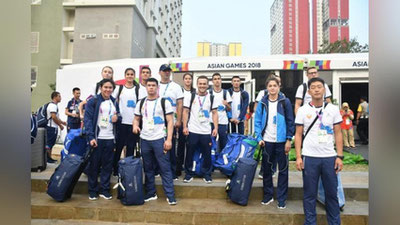 'O`zbekiston sport delegasiyasining asosiy qismi Jakartaga etib keldi'ning rasmi