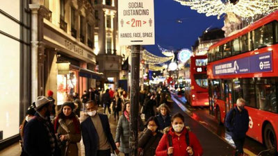 'Buyuk Britaniyada karantin cheklovlari 8 martdan boshlab bekor qilinadi'ning rasmi