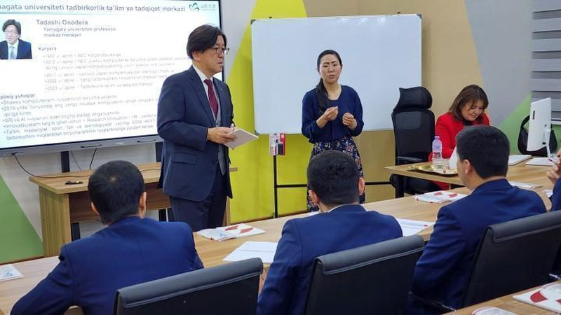 'Yapon olimlari o`zbekistonlik tadbirkorlarni o`qitadi'ning rasmi