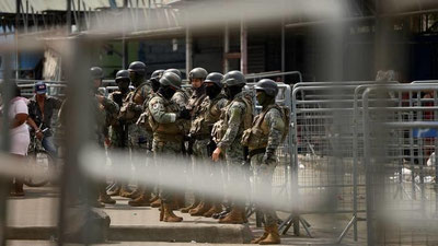 'Ekvador qamoqxonalarida ommaviy tartibsizliklar sabab 31 nafar mahbus halok bo`ldi, 120 soqchi asirga olindi'ning rasmi