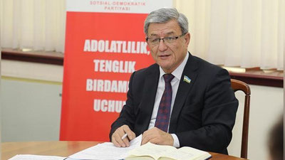 'Nariman Umarov “Adolat” SDP fraksiyasi rahbarligiga saylandi'ning rasmi